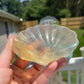Fluorite Shell Bowl Carving: Healing Crystal, Cleansing & Balance