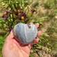 Ocean Jasper Heart Palm Stone