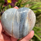 Ocean Jasper Heart Palm Stone