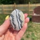 Zebra Calcite Palm Stone