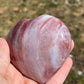 Ocean Jasper Heart Crystal Carving