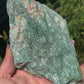 Raw green mica (fuchsite)