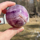 Purple Fluorite Crystal Sphere
