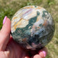 Ocean jasper sphere