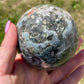 Ocean jasper sphere