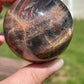 Black Moonstone Sphere