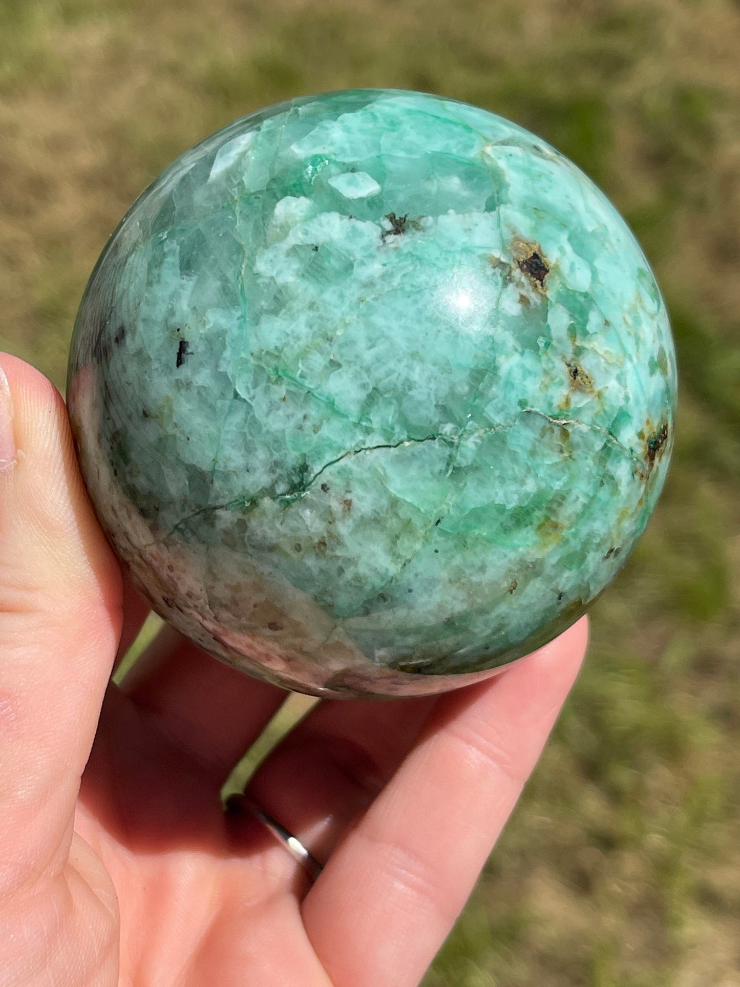 Phoenix lapis | fynchenite sphere