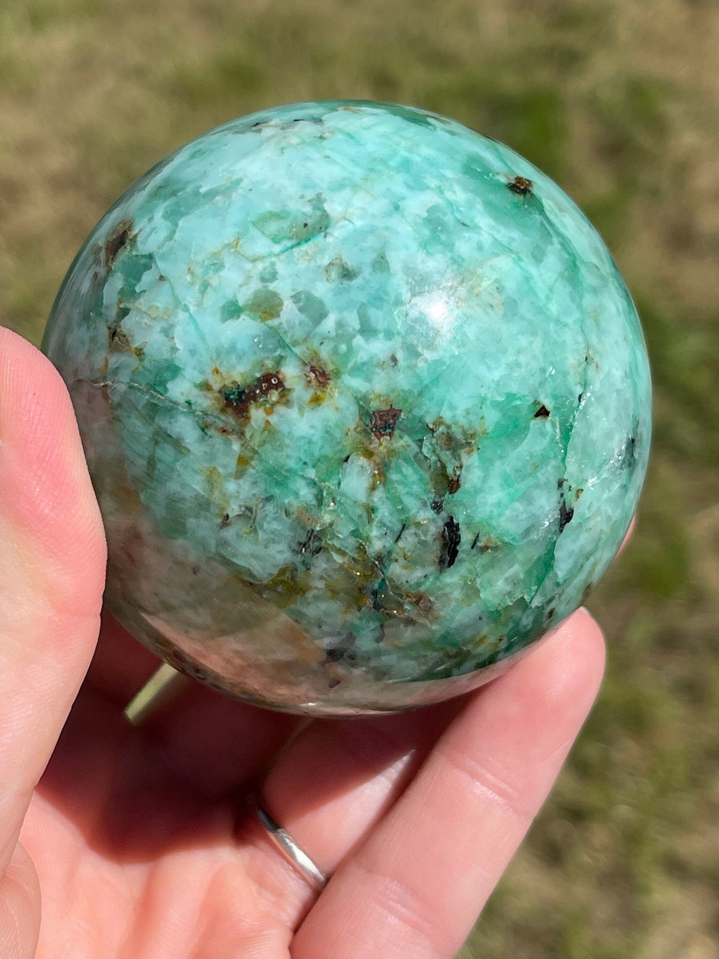 Phoenix lapis | fynchenite sphere