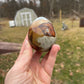 Polychrome Jasper Crystal Egg Carving: Meditation Stone