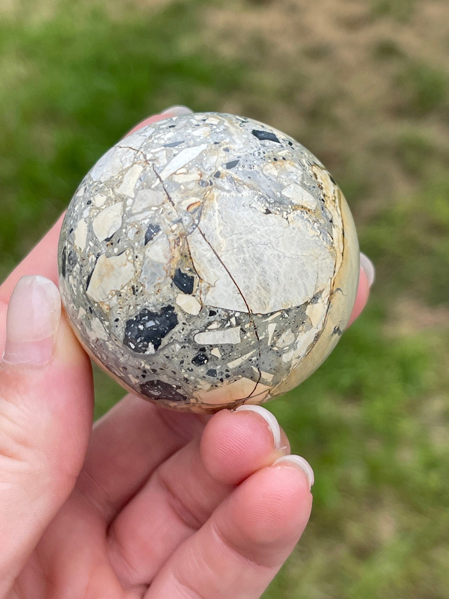 Maligano jasper  sphere