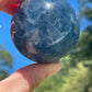 Blue and Green Fluorite Sphere