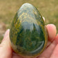 Ocean Jasper Crystal Egg: Meditation Stone Carving