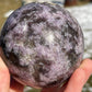 Lepidolite Crystal Sphere