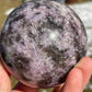 Lepidolite Crystal Sphere