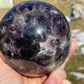 Dream Amethyst Crystal Sphere |  Meditation Stone | Crystal Carving