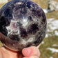 Dream Amethyst Crystal Sphere |  Meditation Stone | Crystal Carving