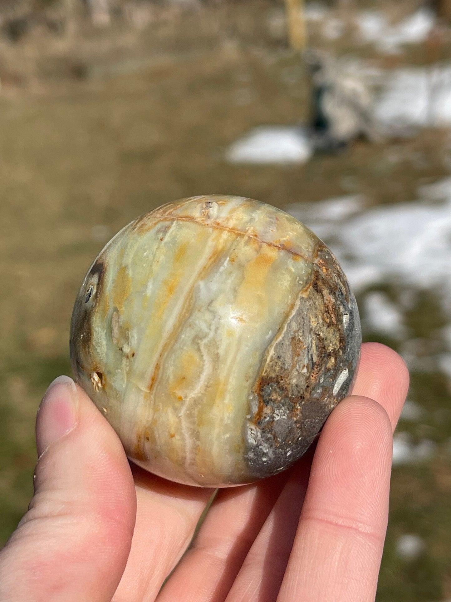 Caribbean Calcite Sphere