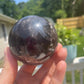 Black Rose Quartz Sphere