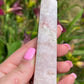 Pink amethyst tower