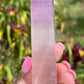 Lavender Fluorite Crystal Tower