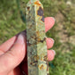 Rainforest Rhyolite Jasper Crystal Tower