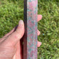 Ruby in Kyanite Crystal Tower: UV Reactive Gift (5.6in)