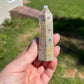 Ruby fuchsite crystal tower