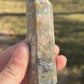 Llanite crystal tower e | que sera | crystal carving | meditation stone