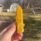 Mookaite Jasper Crystal Tower: Meditation Healing Stone (3.7in)