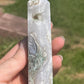 Moss Agate Crystal Tower