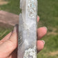 Moss Agate Crystal Tower