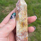Ibis Brecciated Jasper Tower E | Crystal Carving | Meditation Crystal