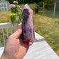 Purple Sphalerite Tower