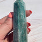 Amazonite Crystal Tower: Soothing Meditation Stone