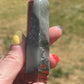 African Bloodstone Crystal Tower with Pyrite Inclusions