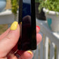 Natural Obsidian Obelisk Tower: Reiki Healing Crystal Gift