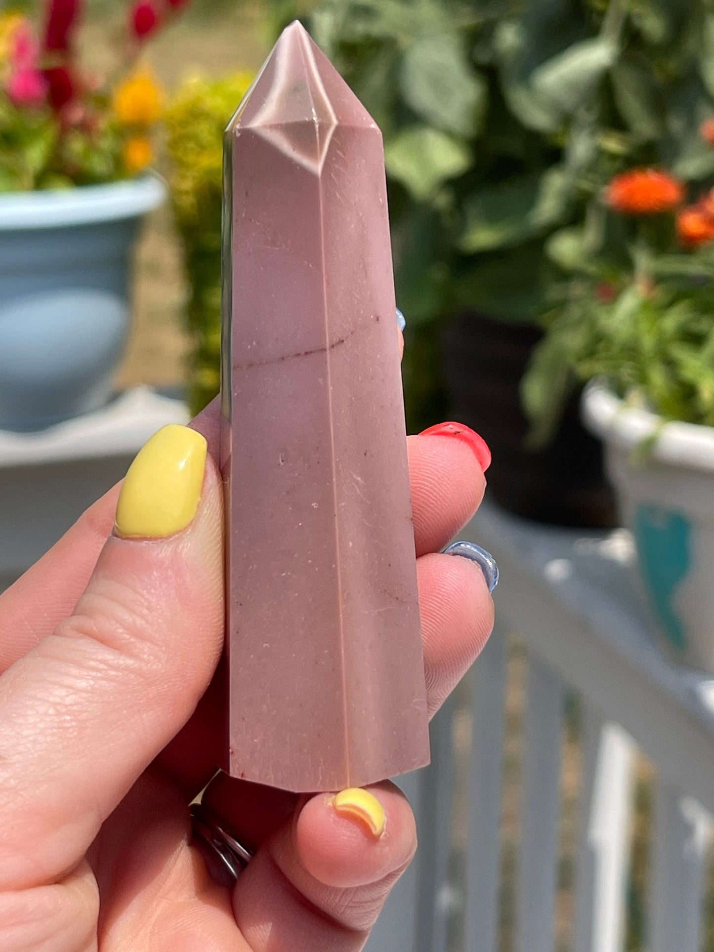 Mookaite Jasper Crystal Tower