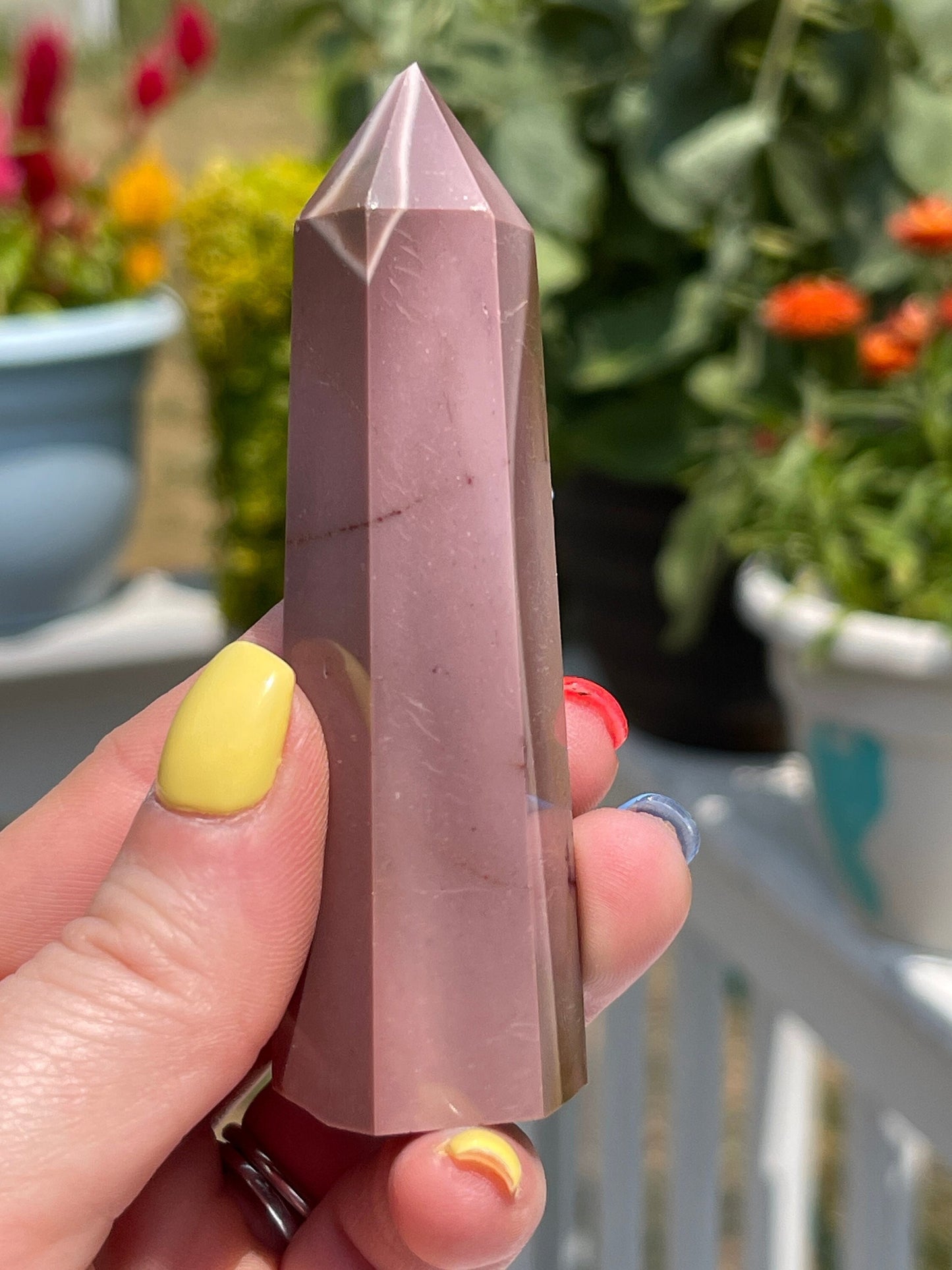 Mookaite Jasper Crystal Tower