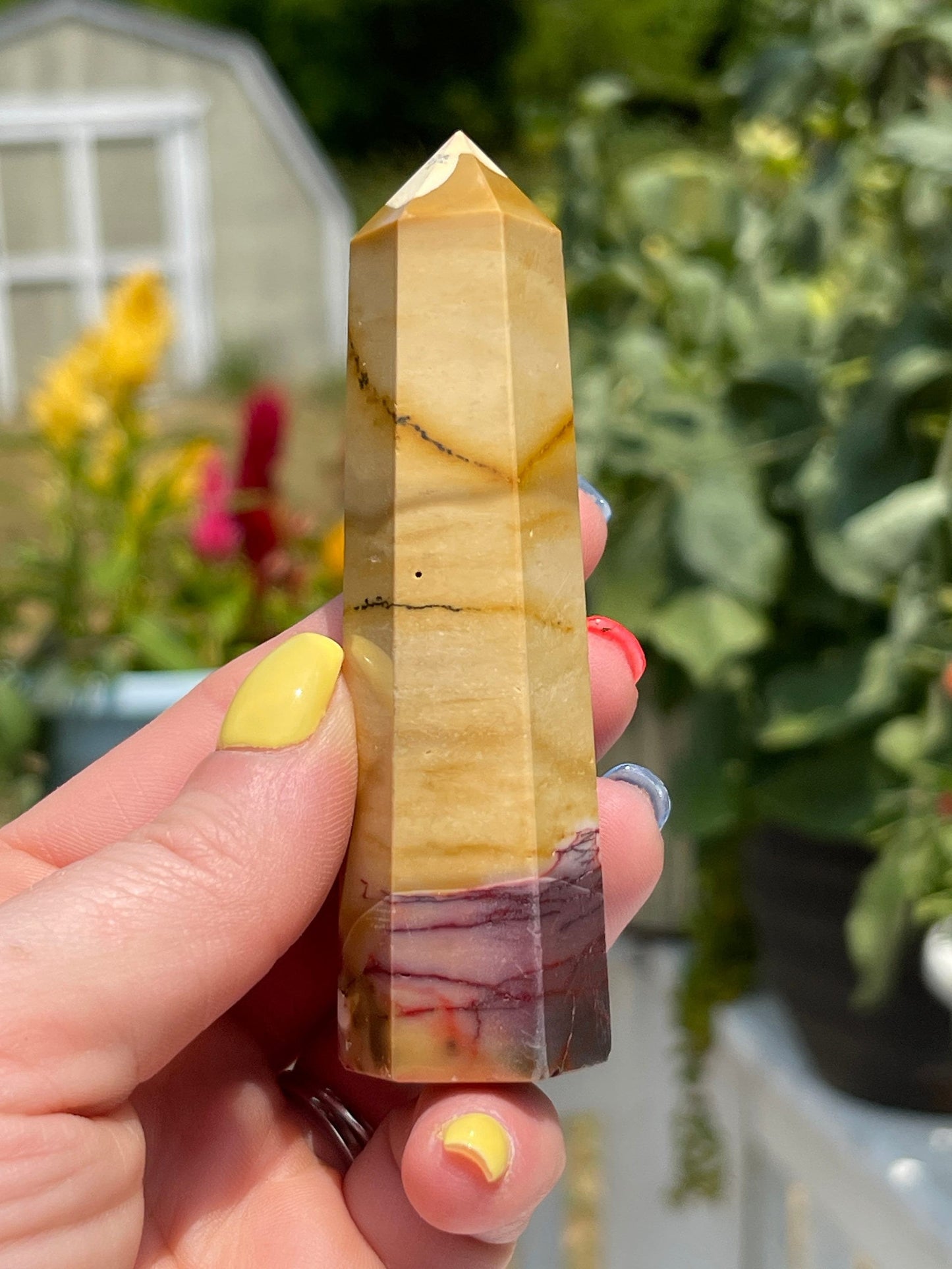 Mookaite Jasper Crystal Tower