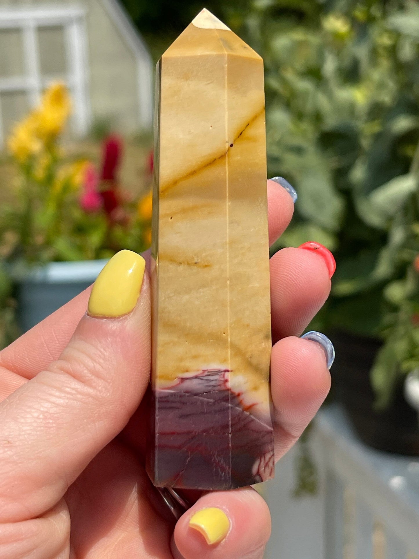 Mookaite Jasper Crystal Tower