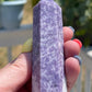 Lepidolite Crystal Tower