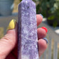 Lepidolite Crystal Tower