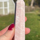 Pink Opal Crystal Tower