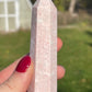 Pink Opal Crystal Tower