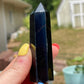 Blue Tiger Eye Tower Point