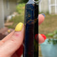 Blue Tiger Eye Crystal Tower