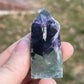 Snowflake Fluorite Crystal Tower