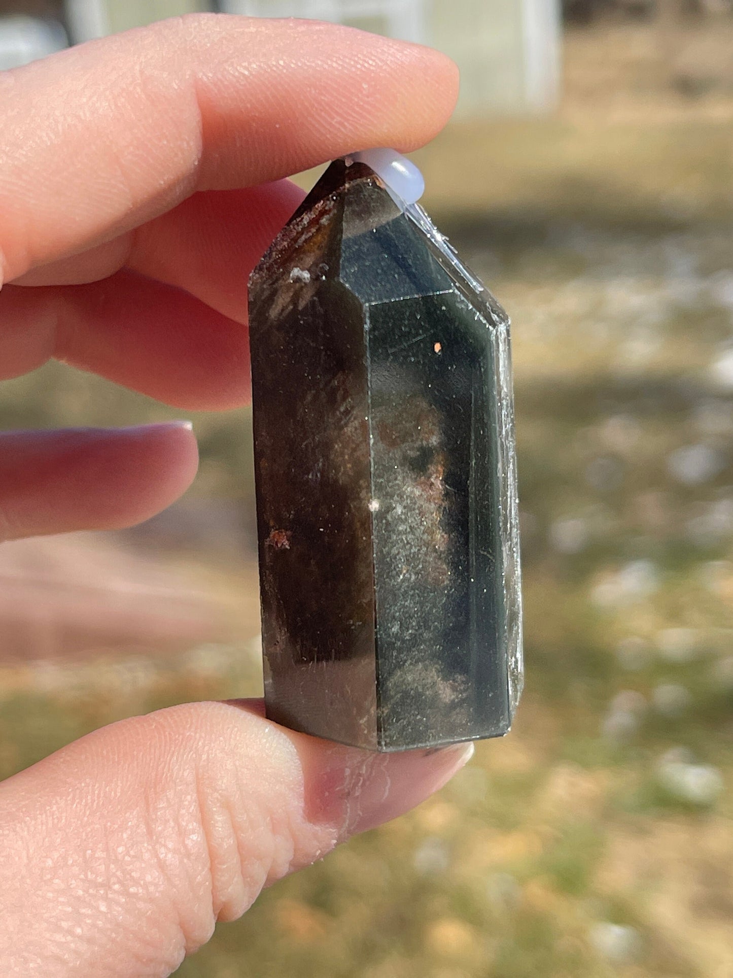 Mini Lodolite Crystal Tower
