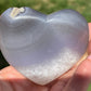 Agate Heart Carving