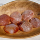 1 Fire Quartz Palm Stone